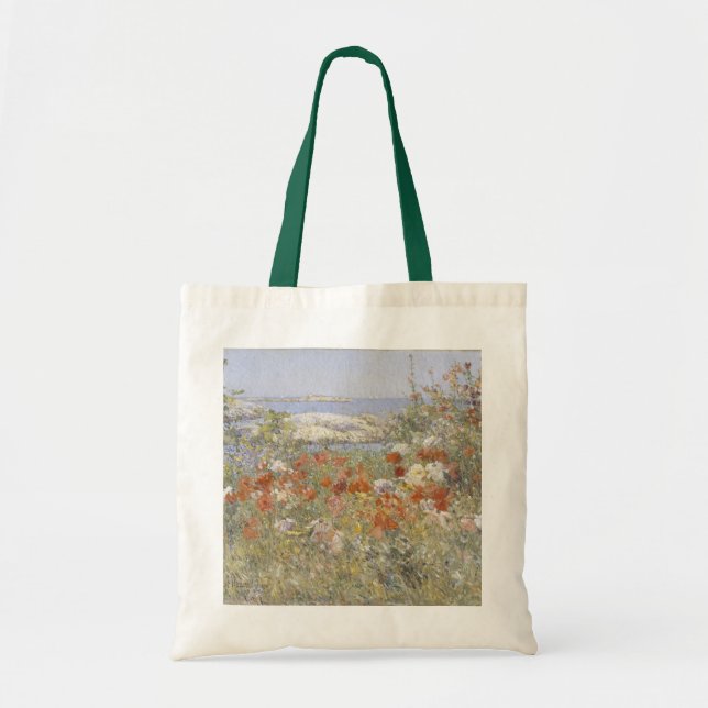 Celia Thaxter's Garden by Frederick Childe Hassam Tote Bag (Front)