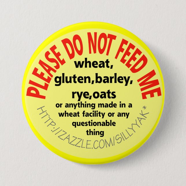 Celiac Button (Front)