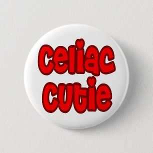Celiac Cutie 6 Cm Round Badge
