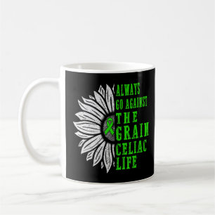 Celiac Disease Awareness Always Go Against Grain G Coffee Mug