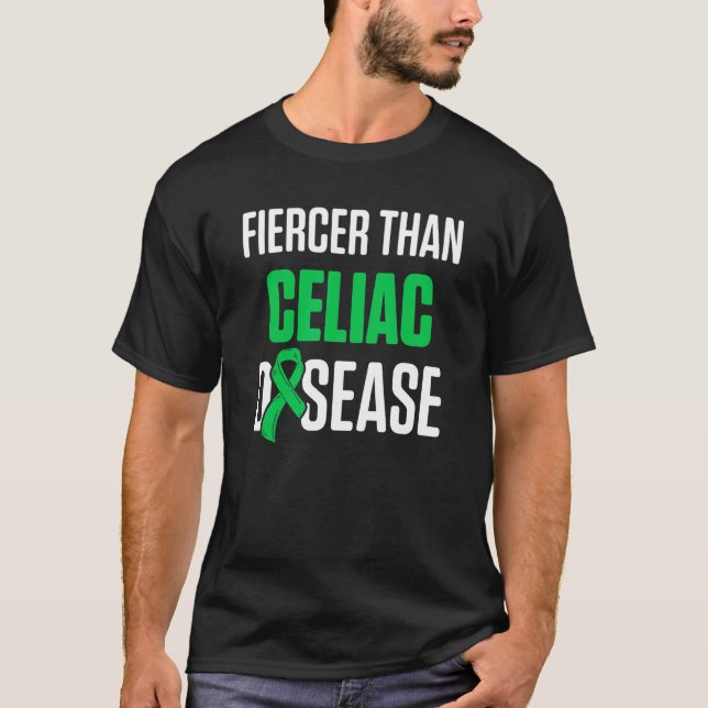 Celiac Disease Awareness Survivor Warrior  25 T-Shirt (Front)