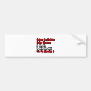 Celiac Disease Fighting Options Bumper Sticker