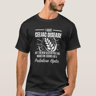 Celiac Disease Gluten Free Awareness Fad Strong Wa T-Shirt