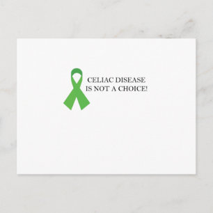 Celiac Disease is Not a Choice Postcard