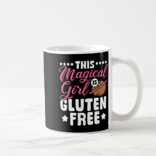 Celiac disease women this magical girl is gluten coffee mug