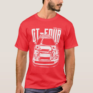Celica GTFour White Print T-Shirt