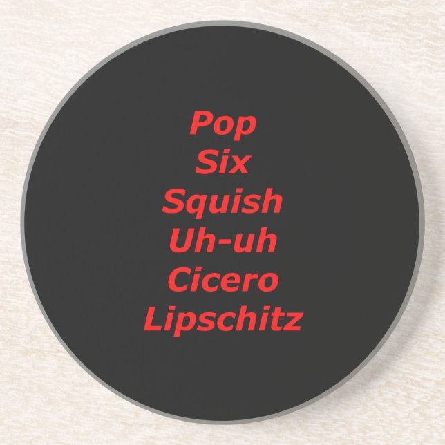 Cell Block Tango Coaster (Front)