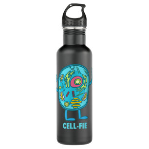 Cell Fie Funny Cell Selfie Science Biology Teacher 710 Ml Water Bottle