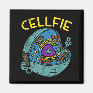 Cell Fie Funny Science Biology Teacher  Magnet