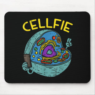 Cell Fie Funny Science Biology Teacher  Mouse Pad