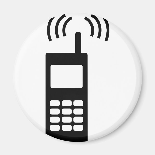 cell phone celly mobil handy magnet (Front)