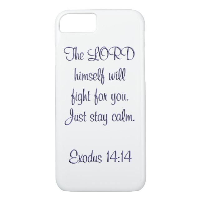 Cell Phone Cover w/scripture verse (Back)