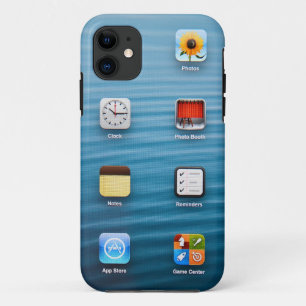 Cell Phone Icons iPhone 11 Case