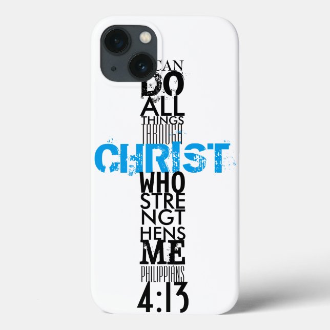 Cell phone or iPad Case with Bible Verse (Back)