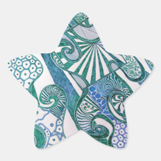 Cell Walls Star Stickers