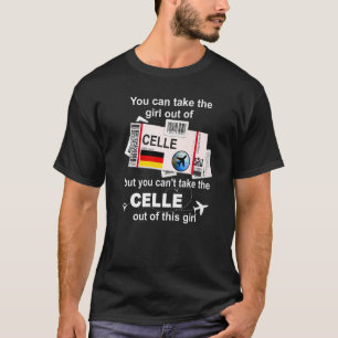 Celle Boarding Pass Celle Girl Celle T-Shirt