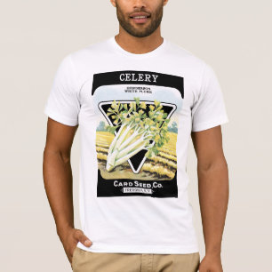 Cellery Seed Packet Label T-Shirt
