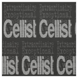 Cellist Extraordinaire Fabric