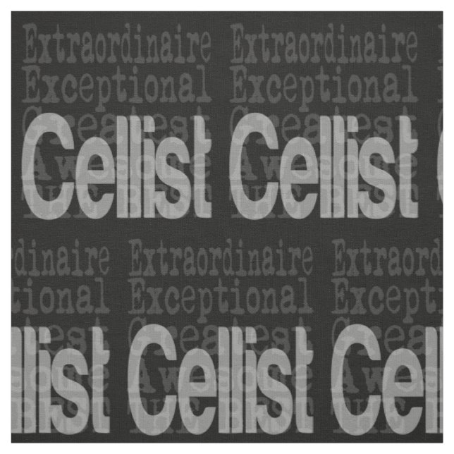Cellist Extraordinaire Fabric (Swatch)