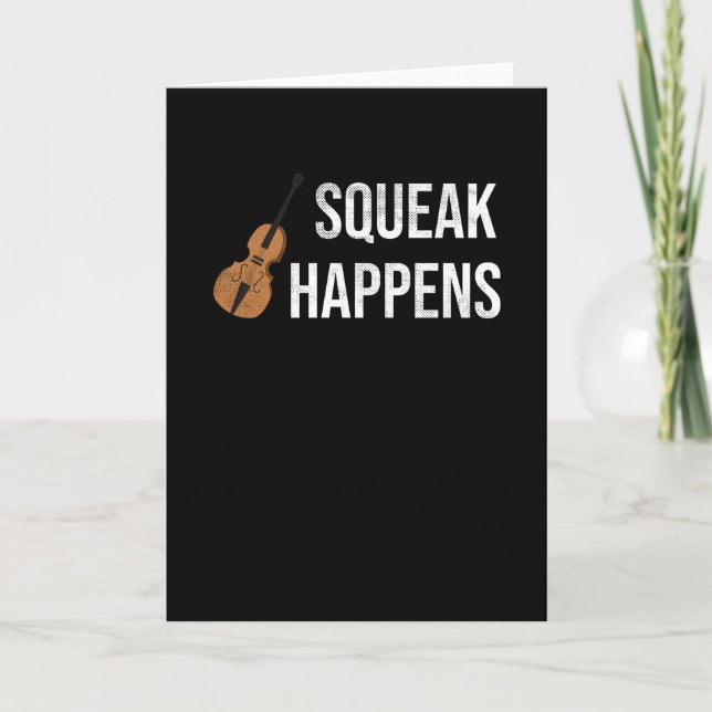 Cellist Gifts | Cello Orchestra Cello Player Card (Front)