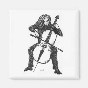 Cellist magnet