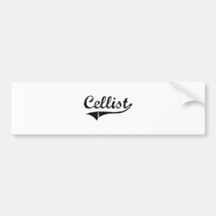 Cellist Professional Job Bumper Sticker