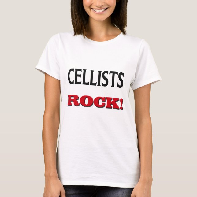 Cellists Rock T-Shirt (Front)