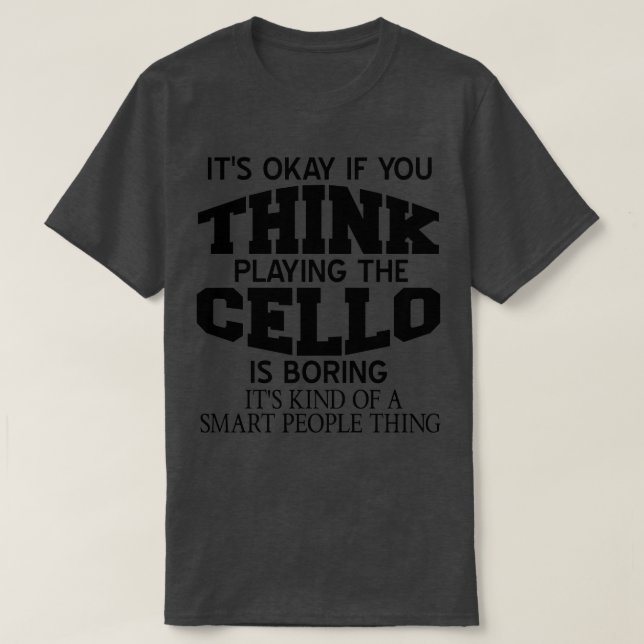 Cello 11 T-Shirt (Design Front)