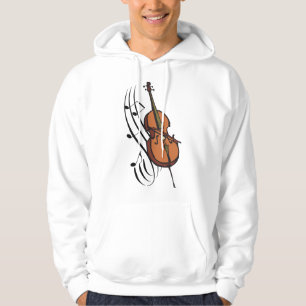 Cello and Music Hoodie