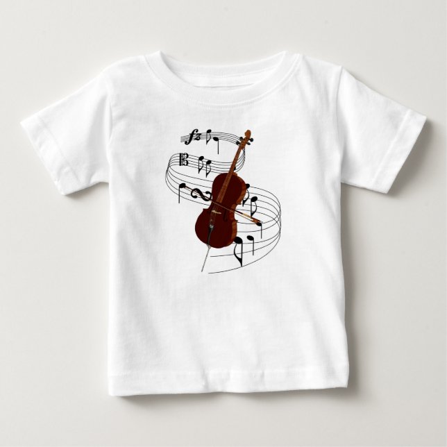 Cello Baby T-Shirt (Front)