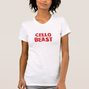 Cello Beast T-shirt - Ladies
