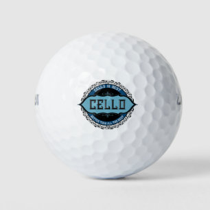 Cello Best Music Note Circle Golf Balls