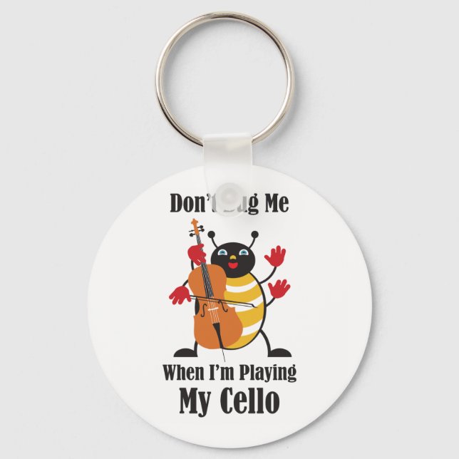 Cello Bug Key Ring (Front)