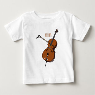 Cello cartoon illustration baby T-Shirt