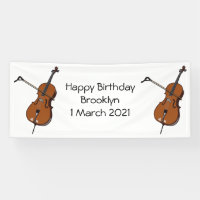 Cello cartoon illustration