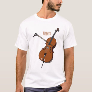Cello cartoon illustration T-Shirt