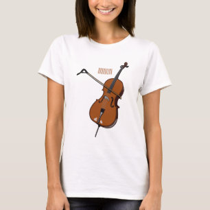 Cello cartoon illustration T-Shirt