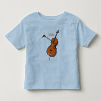 Cello cartoon illustration