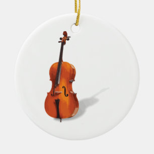 Cello Ceramic Tree Decoration