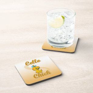 Cello Chick Coaster