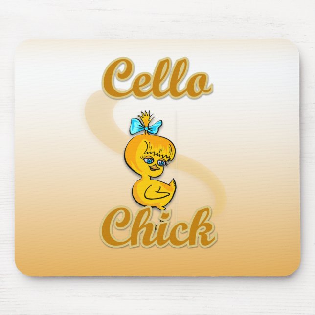 Cello Chick Mouse Pad (Front)