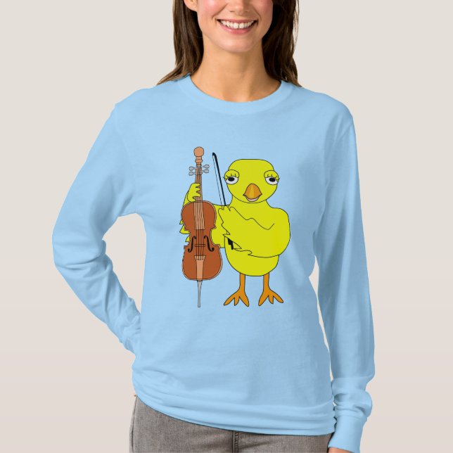 Cello Chick T-Shirt (Front)