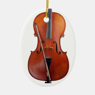 Cello Christmas ornament