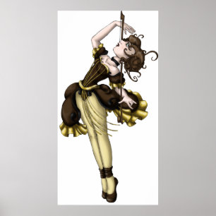 Cello Dance Poster