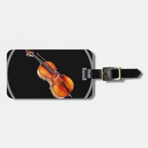 "Cello" design gifts and products Luggage Tag