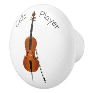 Cello Design Personalised Ceramic Knob