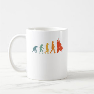 Cello Evolution Retro Orchestra Player Coffee Mug