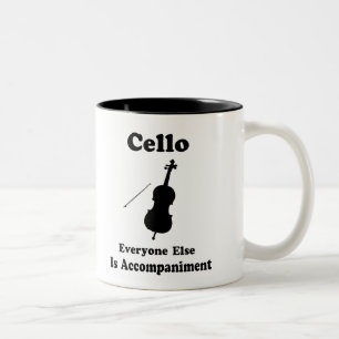 Cello Gift Two-Tone Coffee Mug