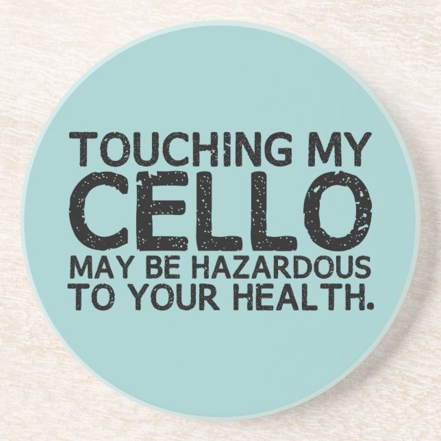 Cello Hazard Coaster (Front)