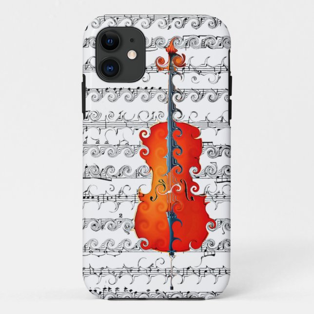 Cello & I Rock!_ Case-Mate iPhone Case (Back)